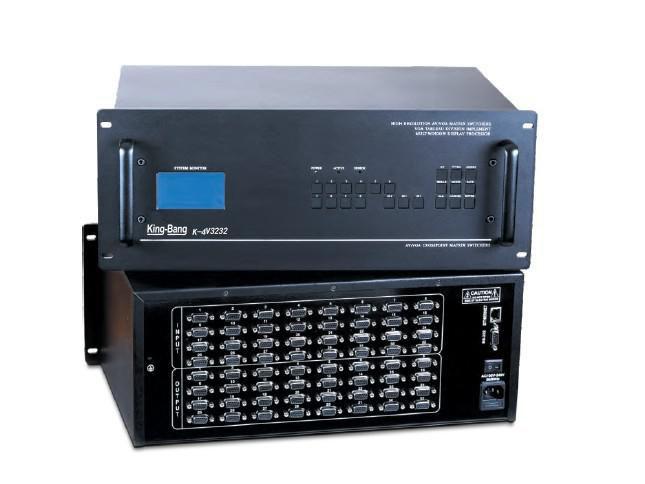 VGA三十二进二十四出模拟矩阵切换器（带音频）K-4VS3224